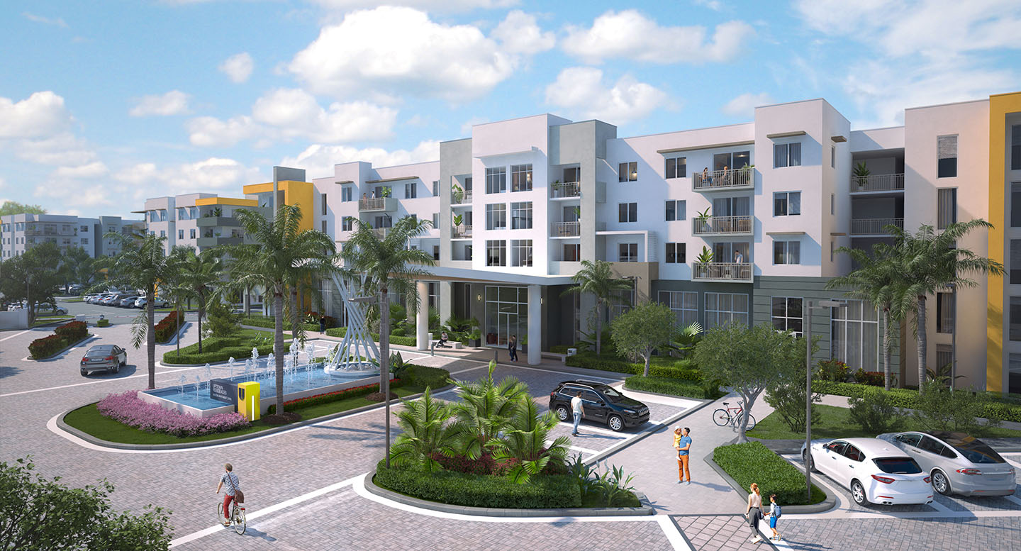 Walking distance to the New Uptown Boca